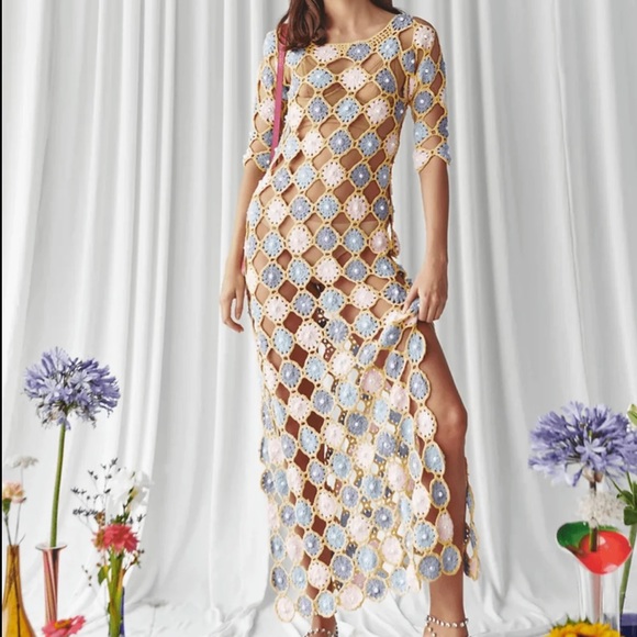 CeliaB Dresses & Skirts - NWT Celia b crochet dress